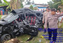Tiga Orang Tewas, KA Tabrak Toyota Calya di Simalungun