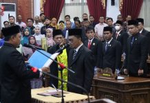 Suprianto Resmi Dilantik sebagai Anggota DPRD Dumai Gantikan Almarhum Ronny Ganda Bakara