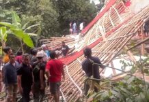 3 Orang Tewas dan 30 Terluka, Bangunan Majelis Ambruk Saat Maulid Nabi