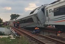 KA Purwojaya 58F Anjlok di Stasiun Keduggedeh Bekasi, KAI: Masih Melakukan Perbaikan