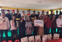 LAMR Dumai Bekerjasama dengan Kilang Pertamina Bagikan 1.000 Paket Sembako